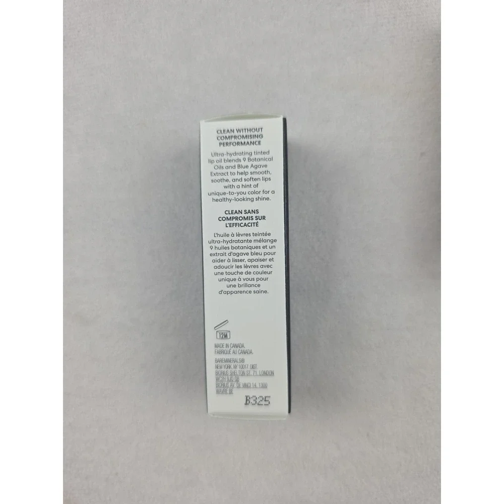 bareMinerals Nourishing Lip Oil In Shade: Indulge‎ - Full Size New in Box